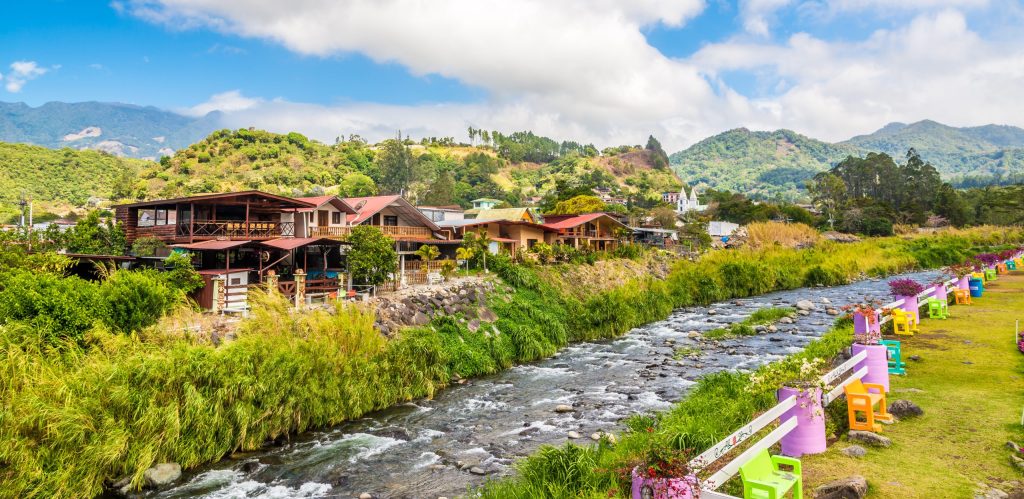 Boquete, Panama, a mountain town popular with retirees seeking cooler temperatures