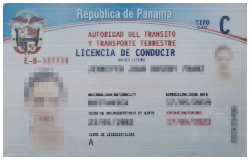 Panama drivers license